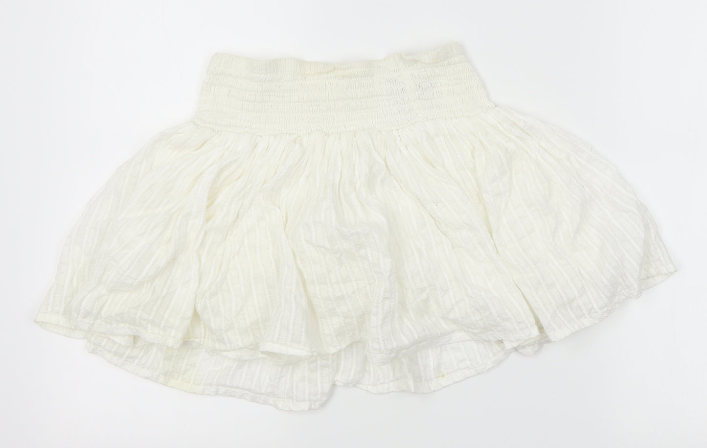 George Womens White   Pleated Skirt Size M  - Dance