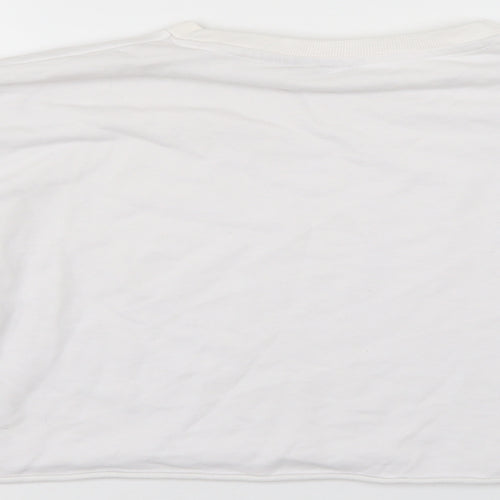 Friends Womens White   Pullover Sweatshirt Size 14  - Friends