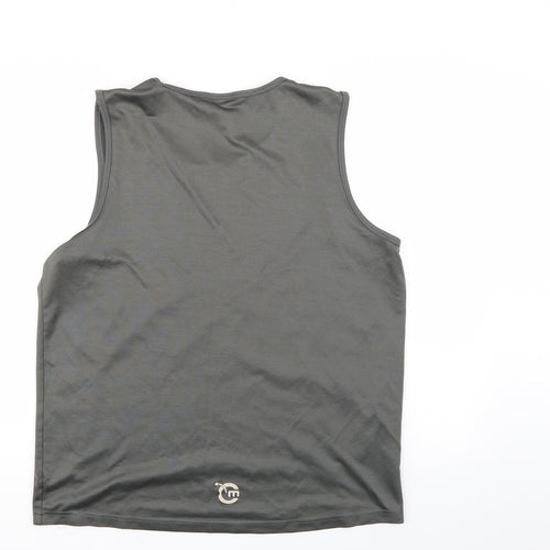 Movement Session Mens Grey   Basic T-Shirt