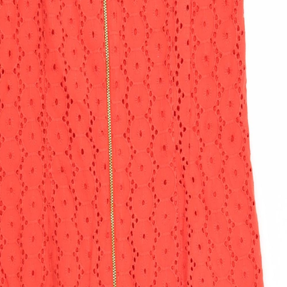 Jasper Conran Womens Orange   Pencil Dress  Size 14