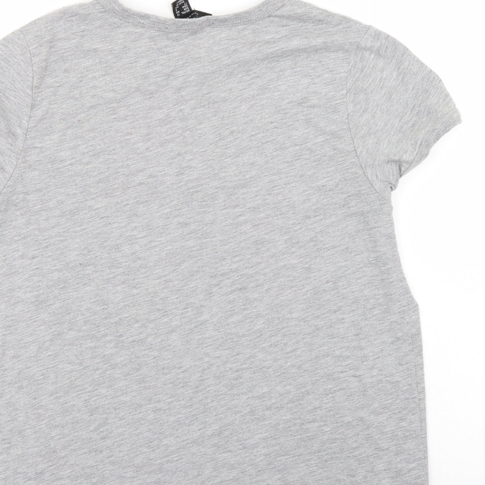 Atmosphere Womens Grey   Basic T-Shirt Size 12