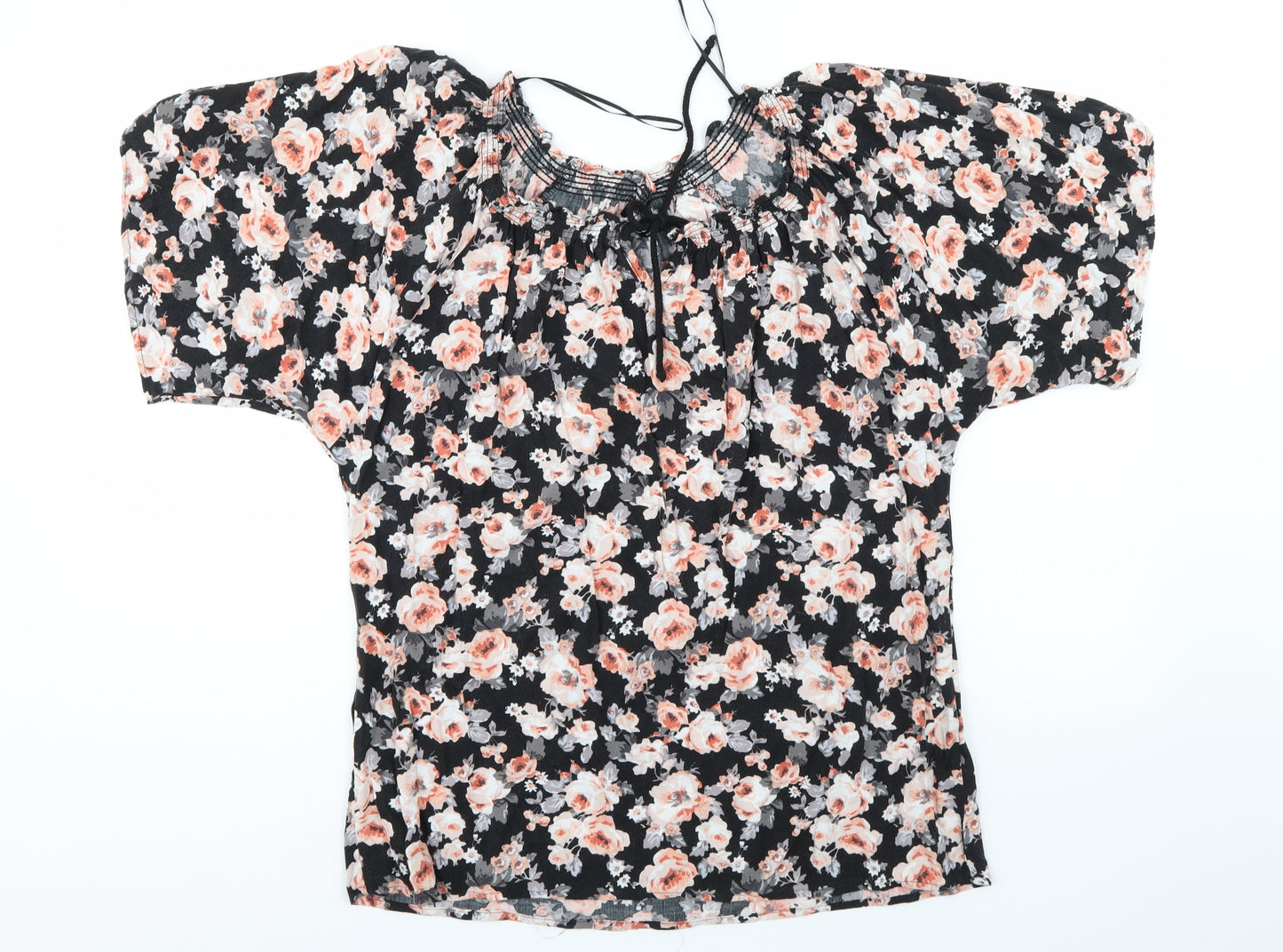 Select Womens Multicoloured Floral  Basic Blouse Size 12