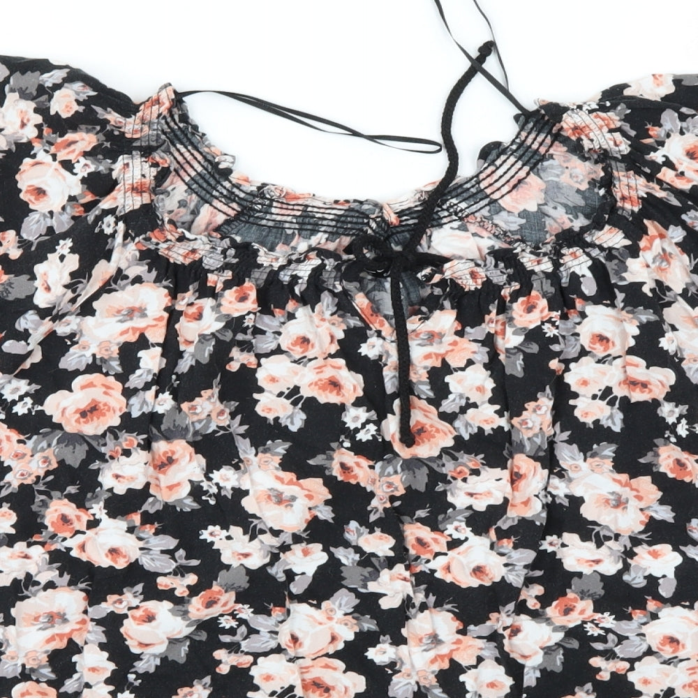 Select Womens Multicoloured Floral  Basic Blouse Size 12