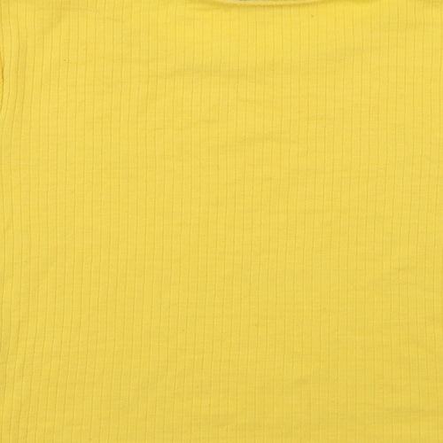 Primark Womens Yellow   Basic T-Shirt Size 10