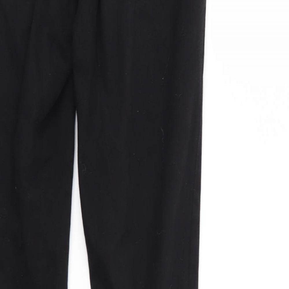 Denim & Co. Womens Black  Denim Tapered Jeans Size 8 L30 in