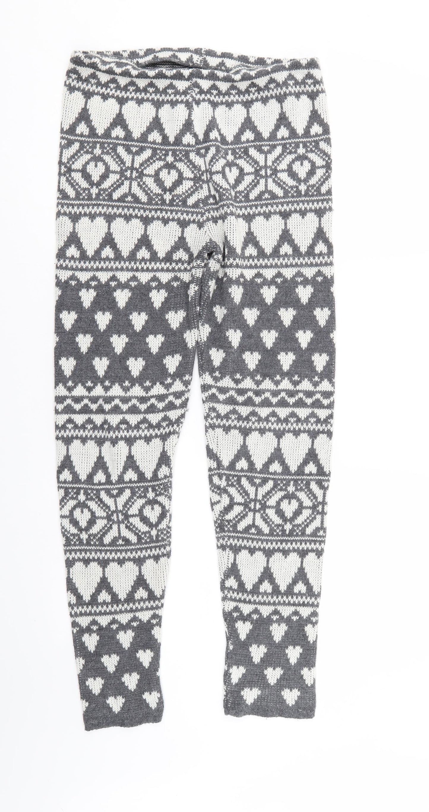 Thats It Womens Grey    Leggings Size 4 L28 in