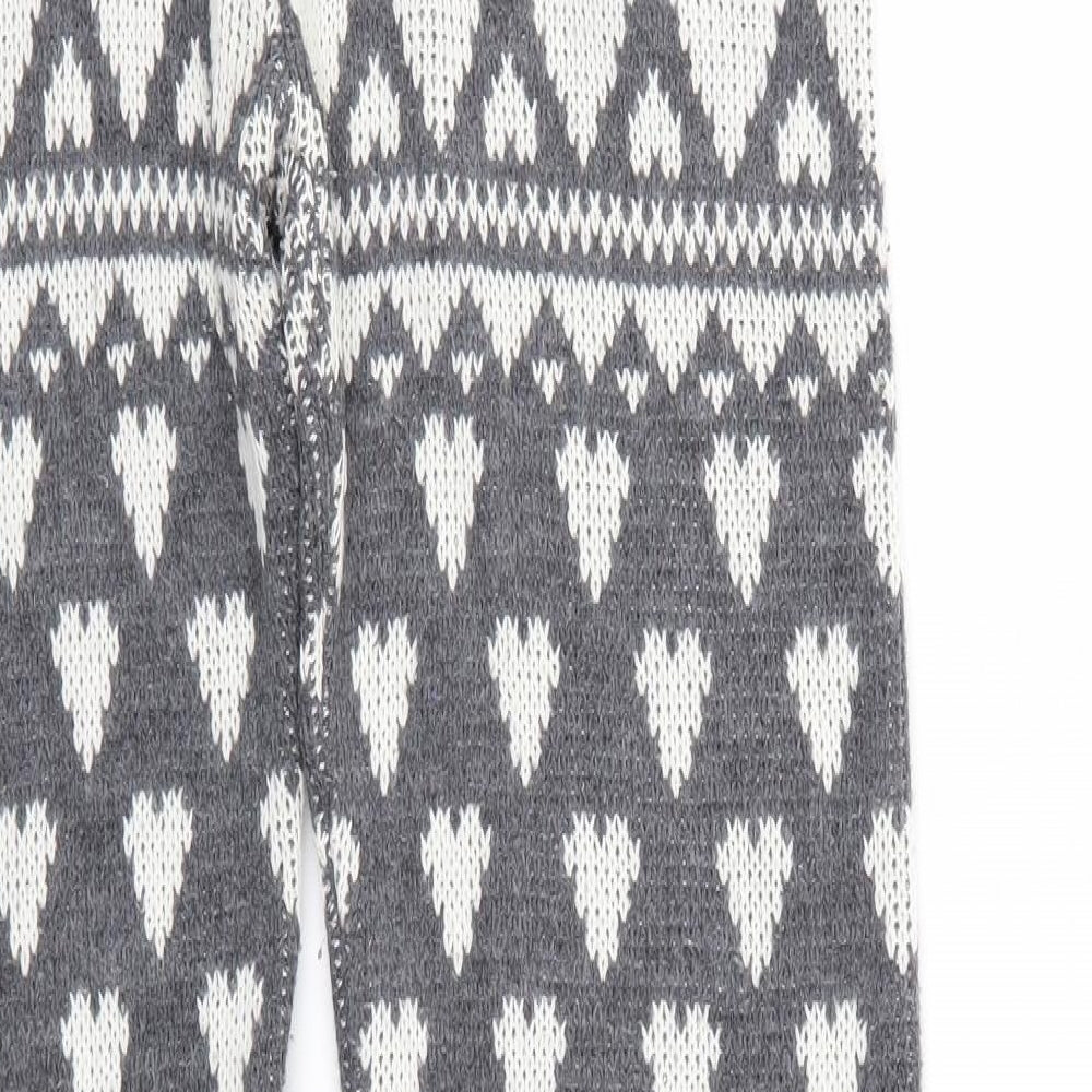 Thats It Womens Grey    Leggings Size 4 L28 in