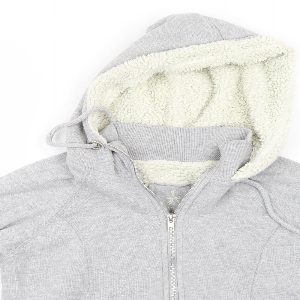 Atmosphere Womens Grey   Full Zip Jumper Size 8