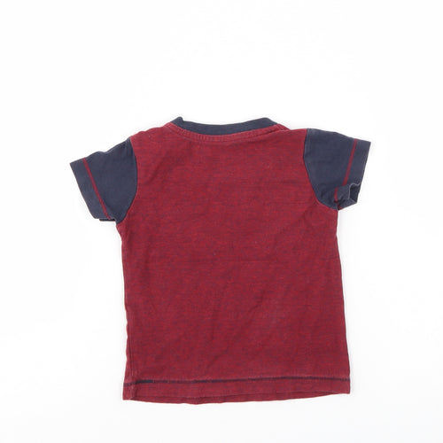 Preworn Boys Multicoloured   Basic T-Shirt Size 6-9 Months