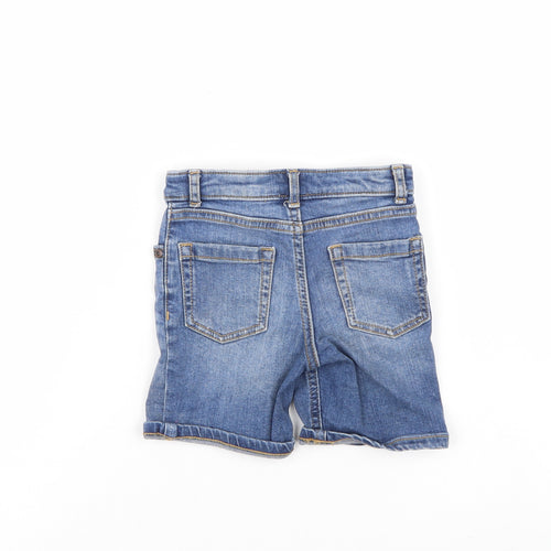 River Island Boys Blue  Denim Cropped Jeans Size 9 Months  - Shorts/Distressed
