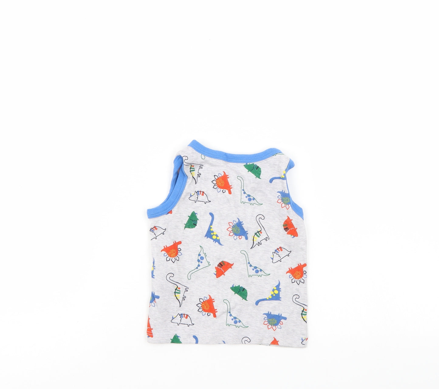 Primark Boys Grey   Basic T-Shirt Size 9-12 Months