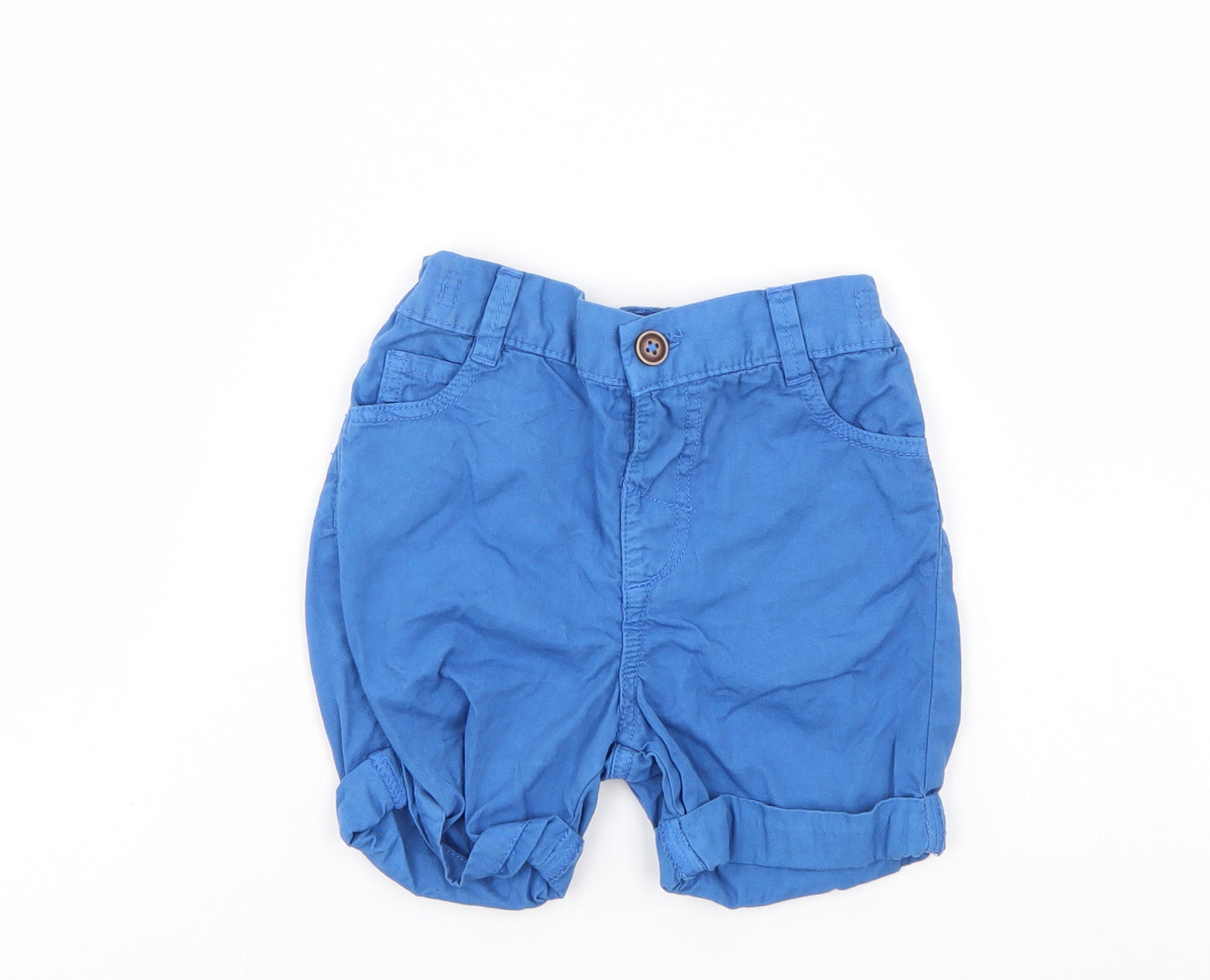 Nutmeg Boys Blue   Cropped Trousers Size 12-18 Months