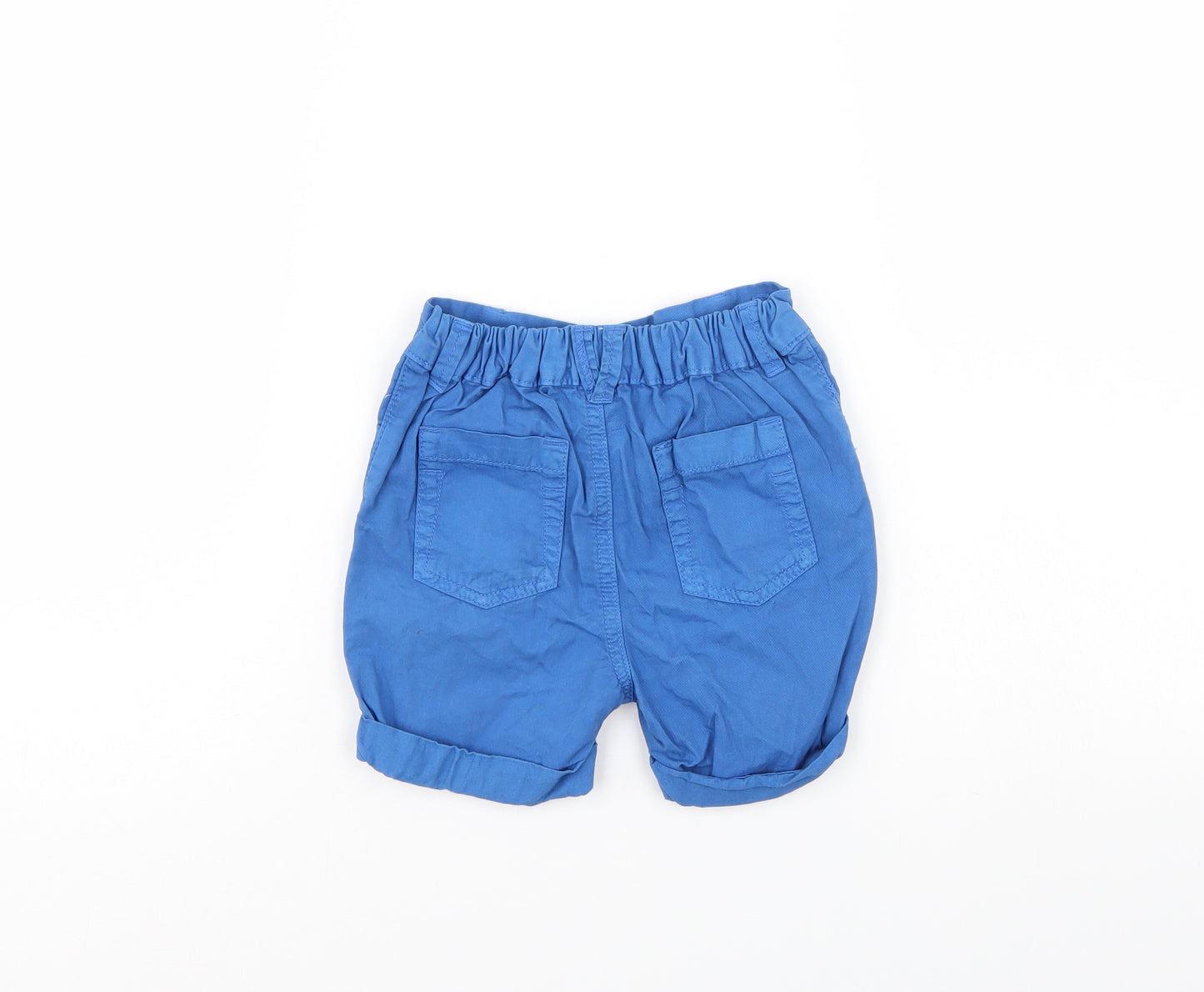 Nutmeg Boys Blue   Cropped Trousers Size 12-18 Months