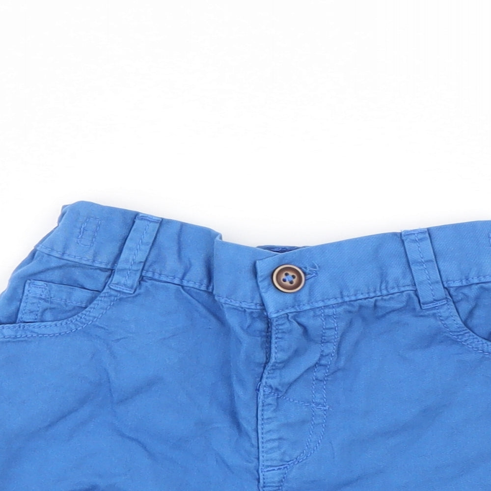 Nutmeg Boys Blue   Cropped Trousers Size 12-18 Months