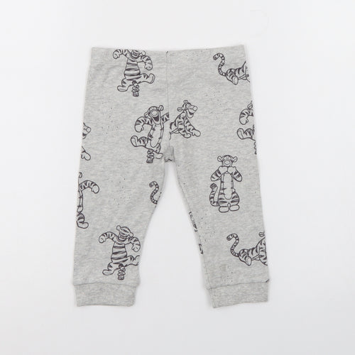 Disney Baby Red Animal Print  Sweatpants Leggings Size 6-9 Months