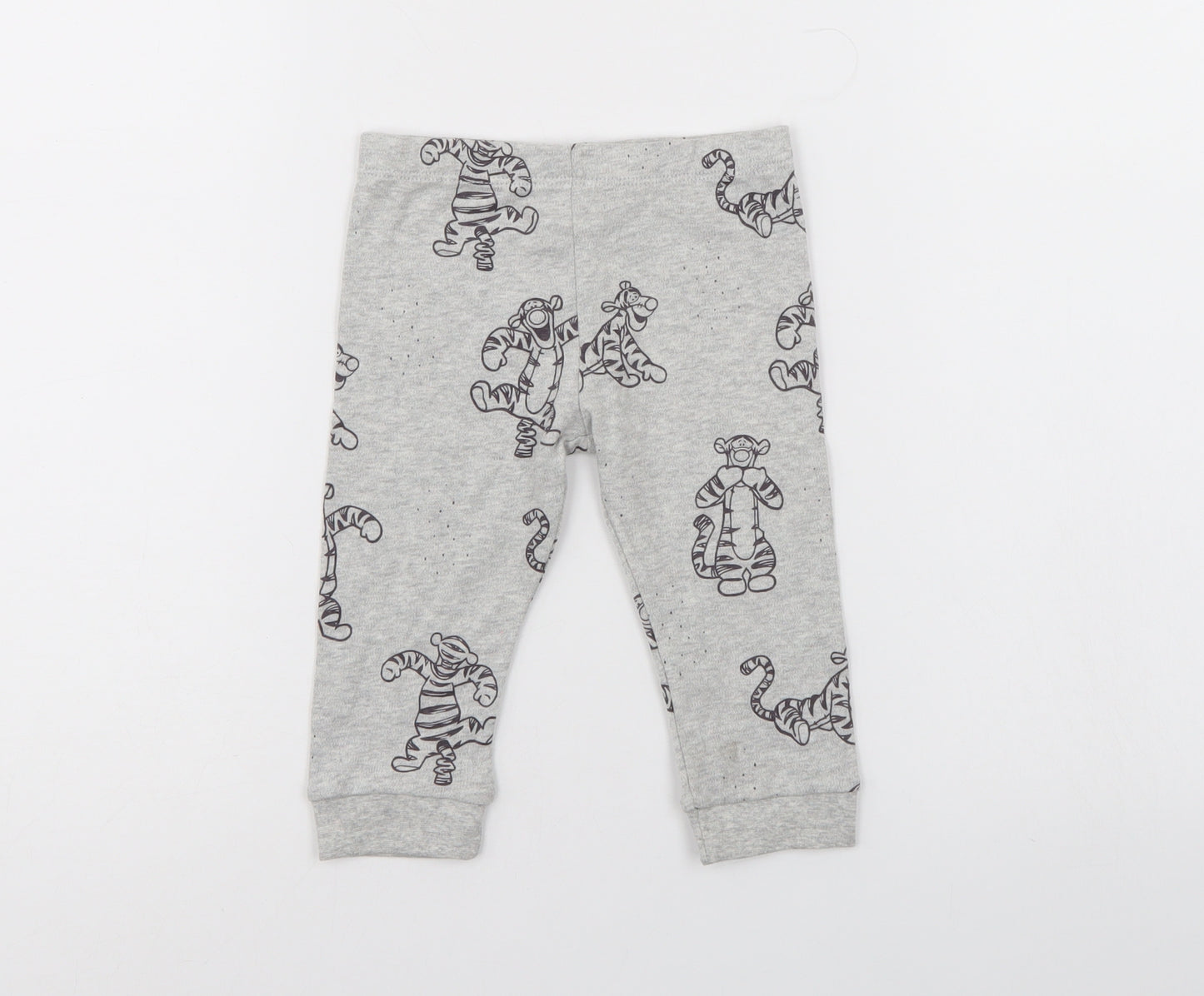 Disney Baby Red Animal Print  Sweatpants Leggings Size 6-9 Months