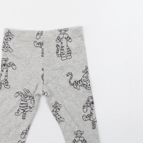 Disney Baby Red Animal Print  Sweatpants Leggings Size 6-9 Months