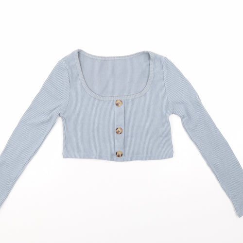 SheIn Womens Blue   Pullover Jumper Size S