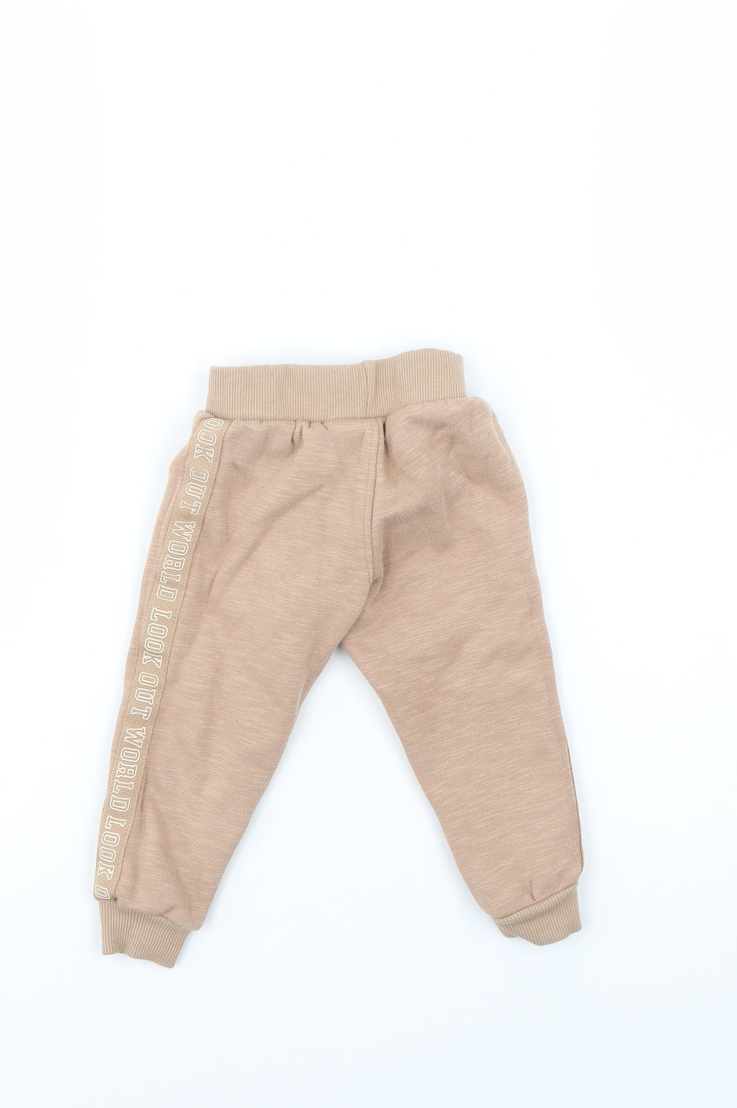 Primark Boys Beige   Sweatpants Trousers Size 9-10 Years