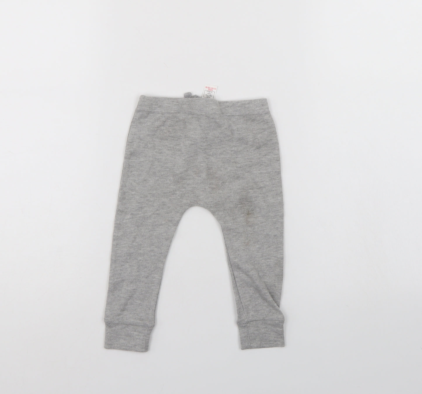 George Girls Grey   Track Pants Trousers Size 9-12 Months