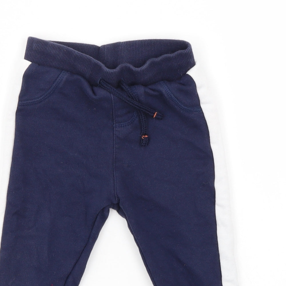 Fred & Flo Boys Blue   Snow Pants Trousers Size 9-12 Months