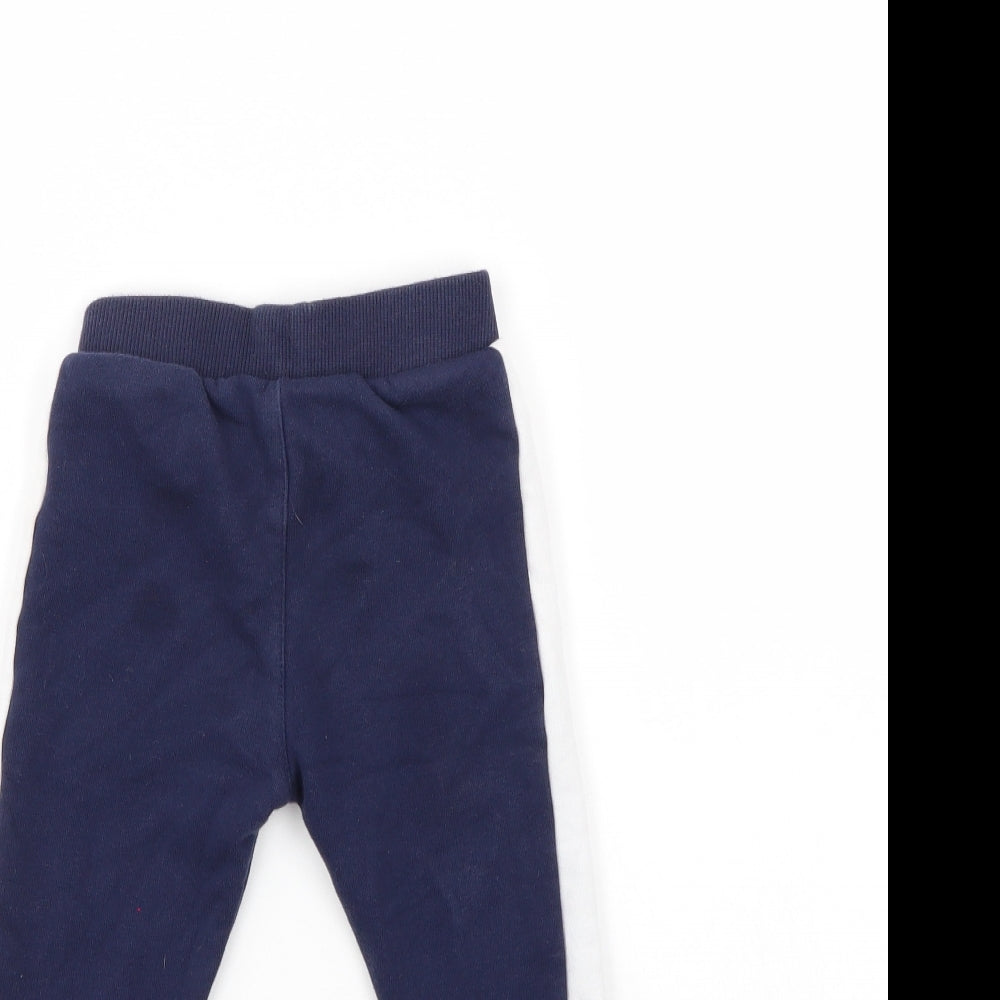 Fred & Flo Boys Blue   Snow Pants Trousers Size 9-12 Months