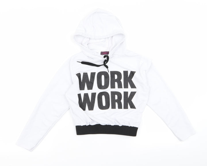 Preworn Womens Grey Pullover Hoodie Size S