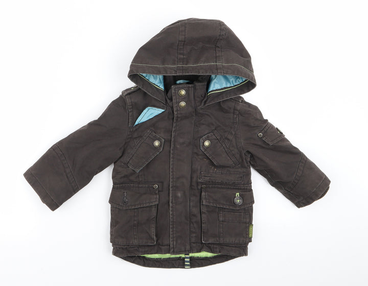 Preworn Baby Brown Ombré Jacket Size 12 Months