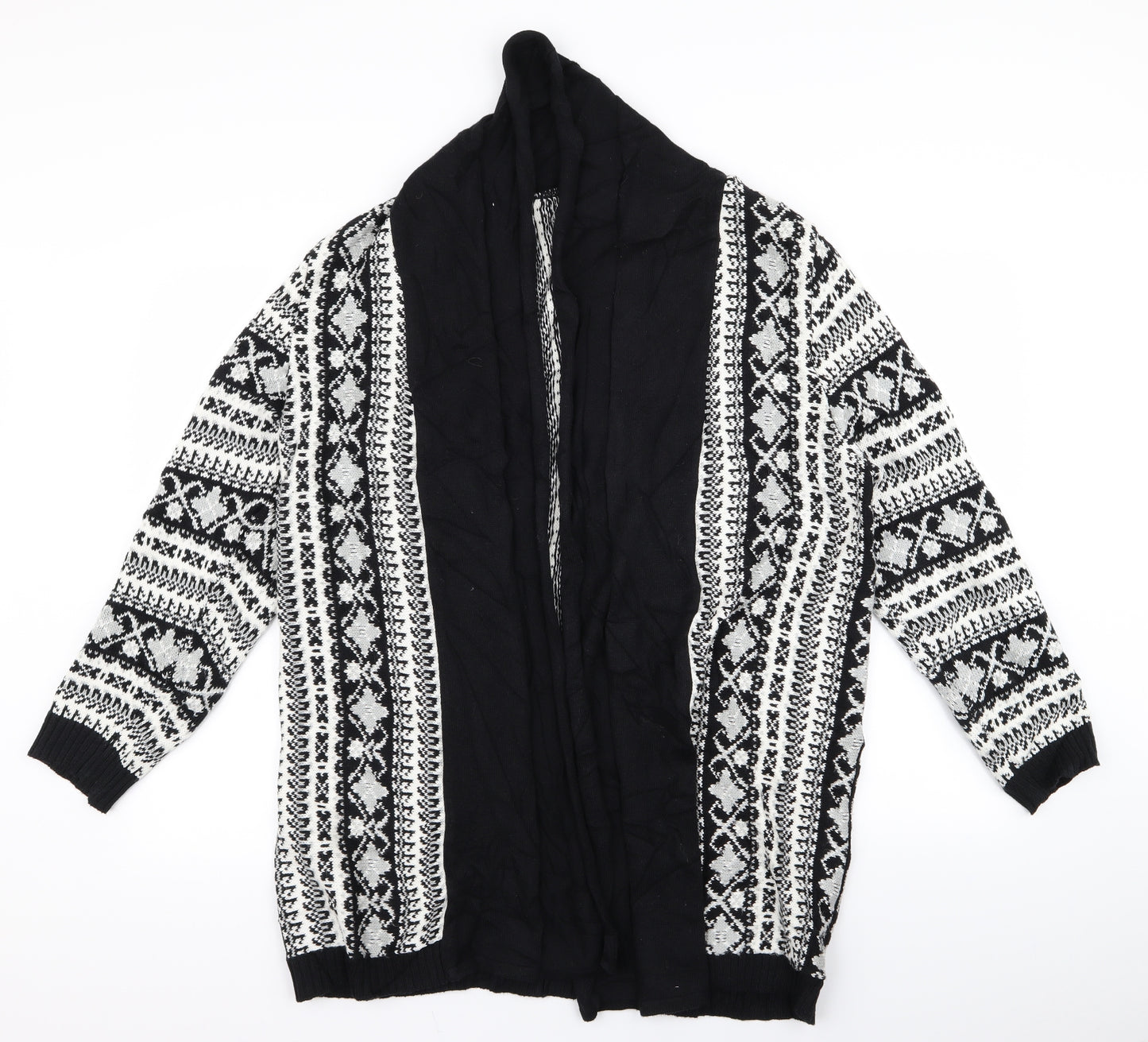 Preworn Womens Black   Cardigan Jumper Size 18