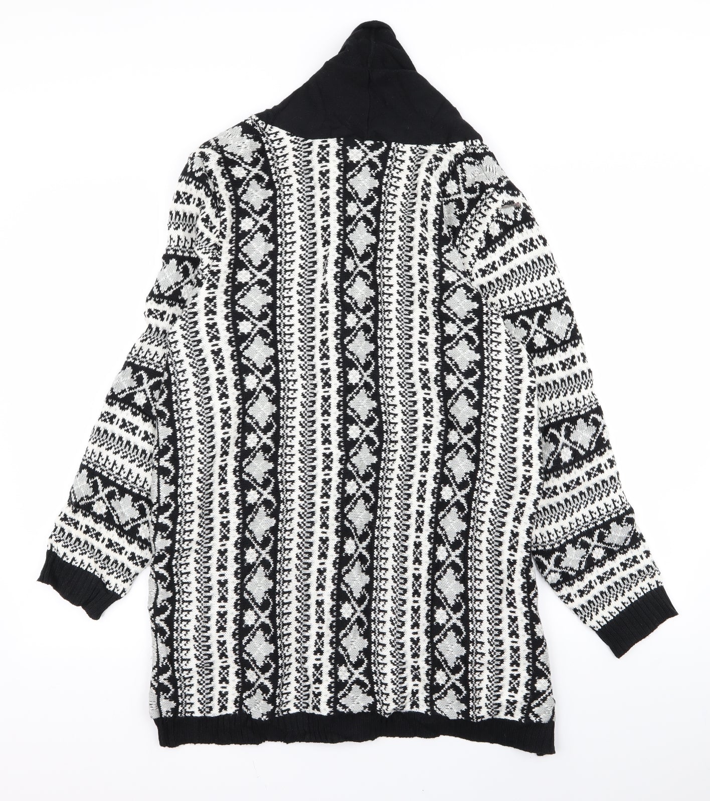 Preworn Womens Black   Cardigan Jumper Size 18