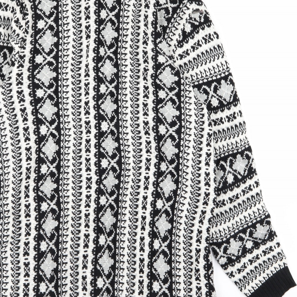 Preworn Womens Black   Cardigan Jumper Size 18