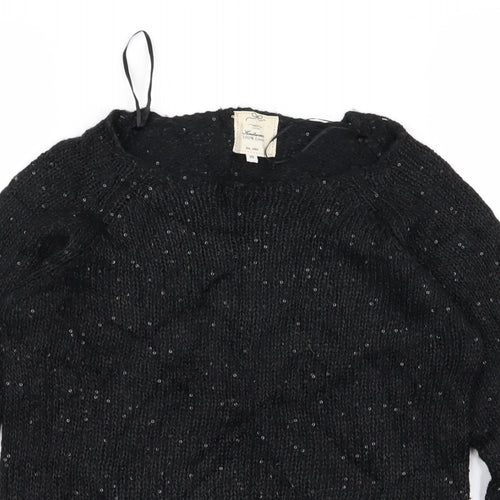 New Look Womens Black   Pullover Jumper Size 8