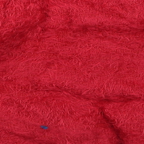 Preworn Boys Red   Pullover Jumper Size 2 Years