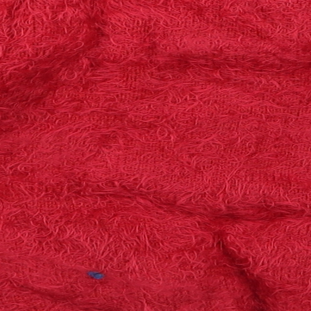 Preworn Boys Red   Pullover Jumper Size 2 Years