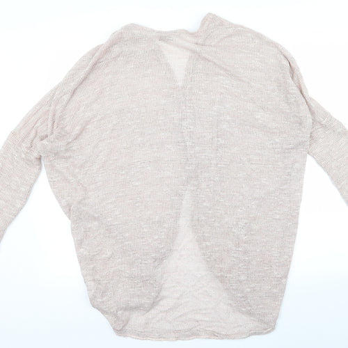 Miss Selfridge Womens Beige   Cardigan Jumper Size 12