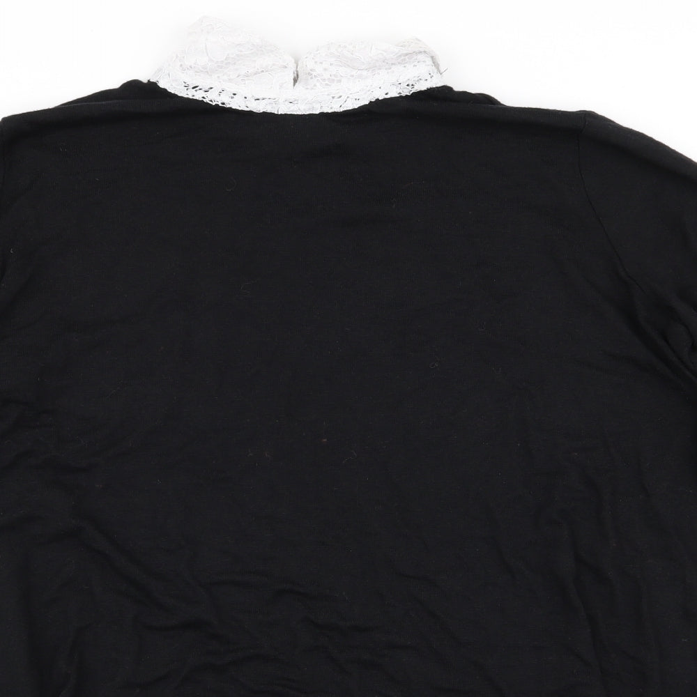 TU Womens Black   Basic T-Shirt Size 16