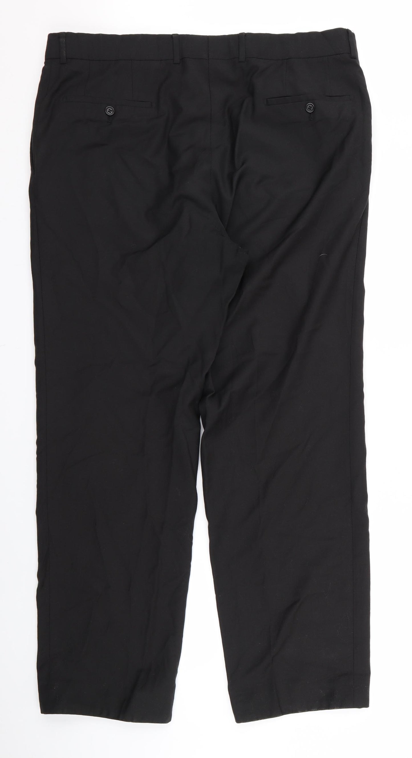 Preworn Womens Black   Trousers  Size 36 L25 in