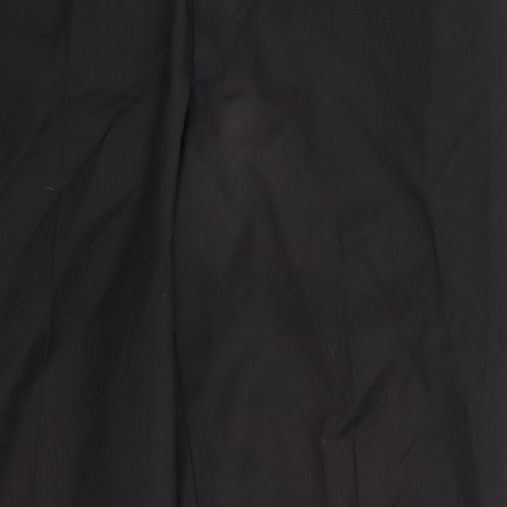 Preworn Womens Black   Trousers  Size 36 L25 in