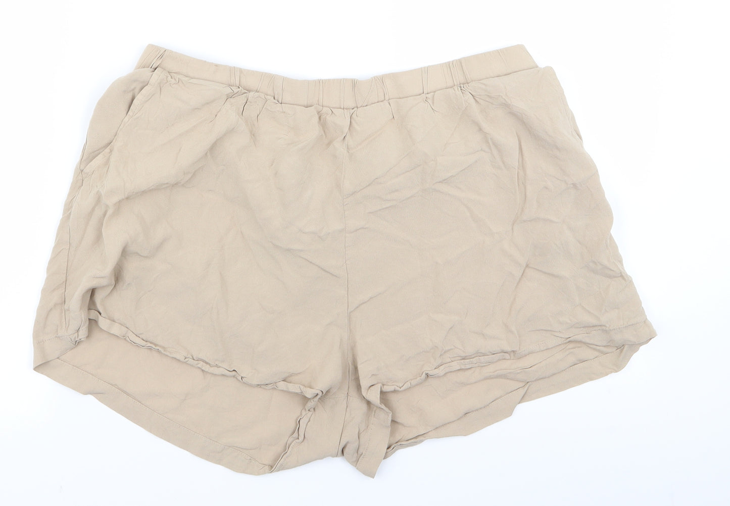 Primark Womens Brown   Hot Pants Shorts Size 20