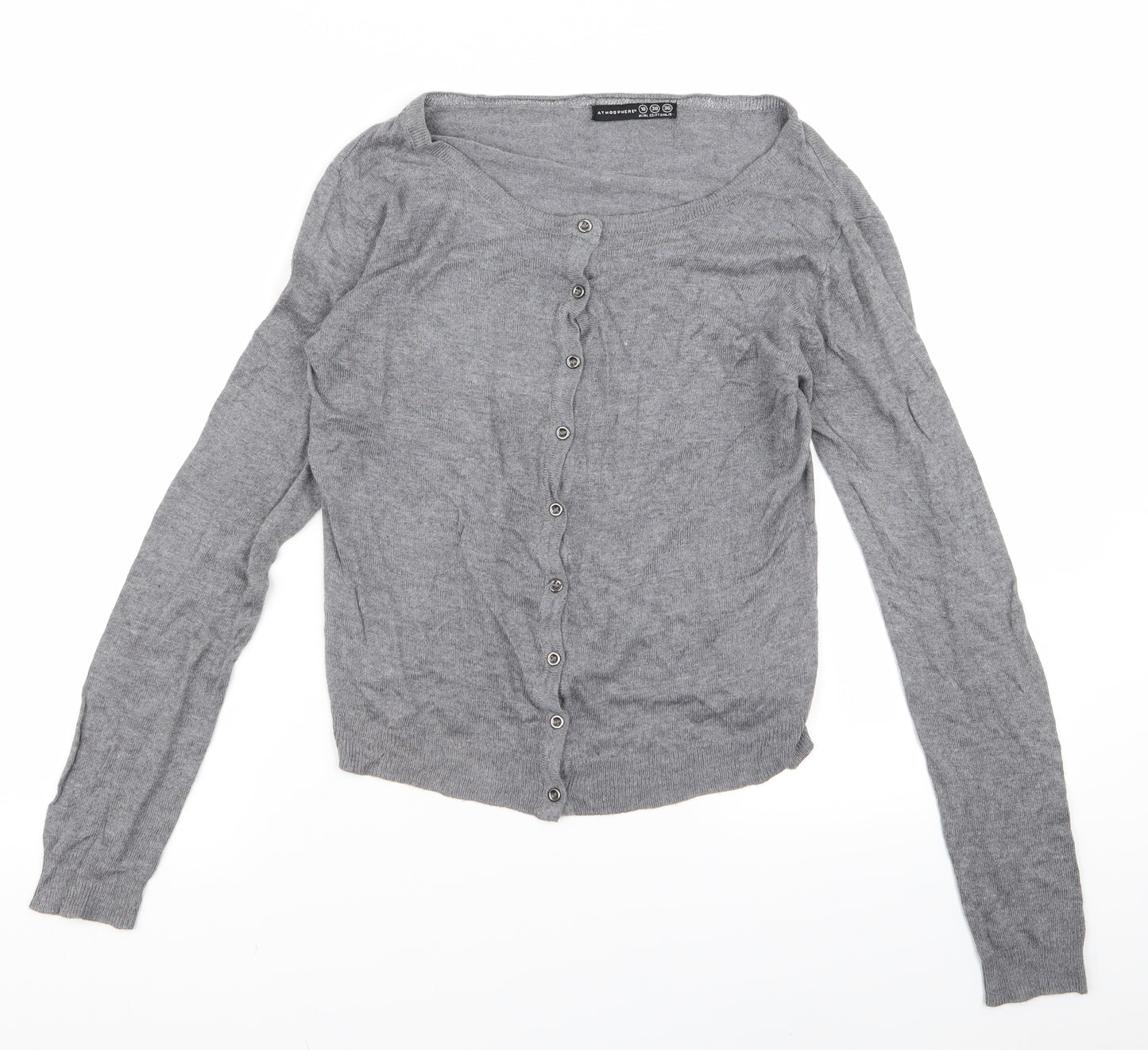 Atmosphere Womens Grey   Cardigan Jumper Size 10