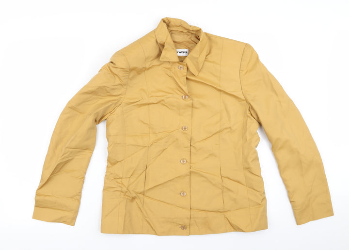Gerry Weber Womens Yellow Jacket Size M