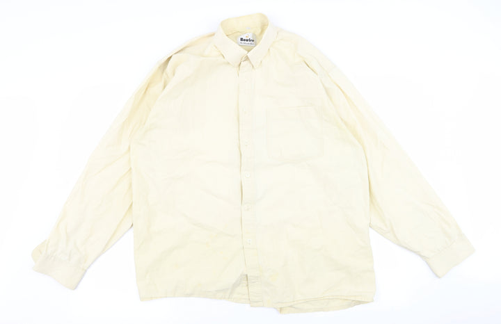 bowler Womens Beige   Basic Button-Up Size 40