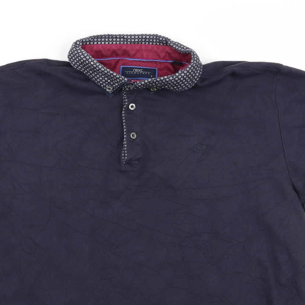 NEXT Womens Blue   Basic Polo Size L