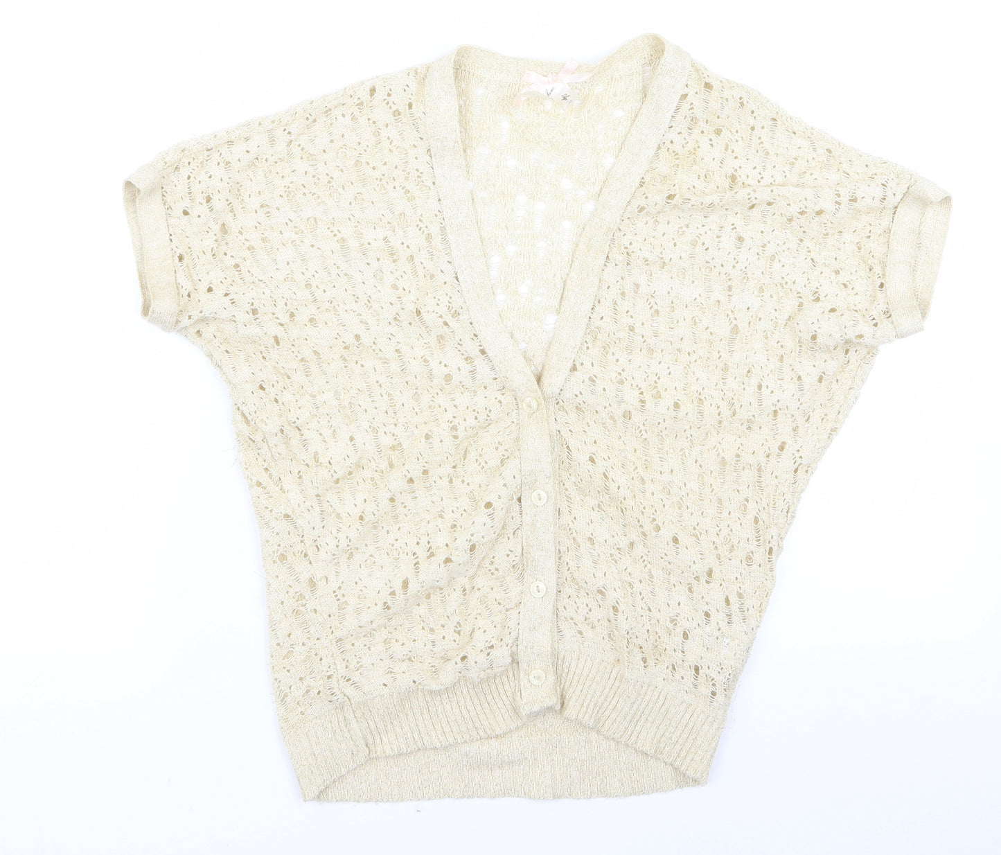 Preworn Womens Beige   Vest Jumper