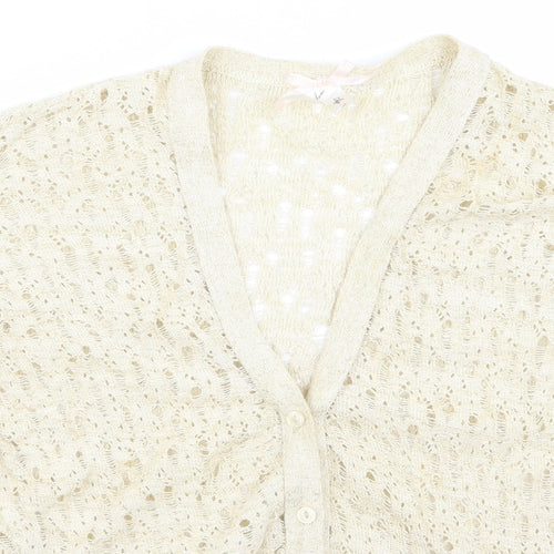 Preworn Womens Beige   Vest Jumper