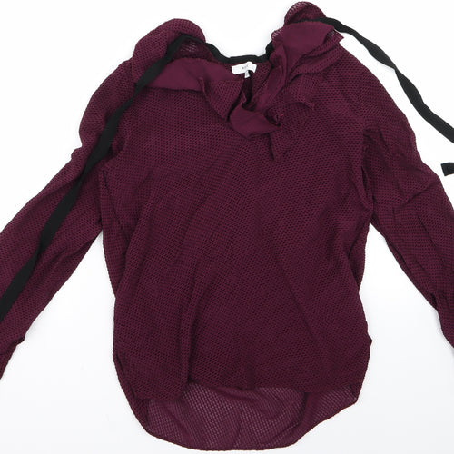 riess Womens Red   Basic Blouse Size 4