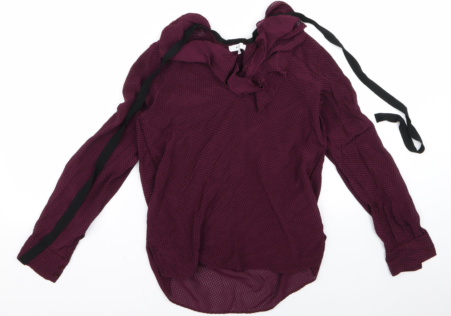 riess Womens Red   Basic Blouse Size 4