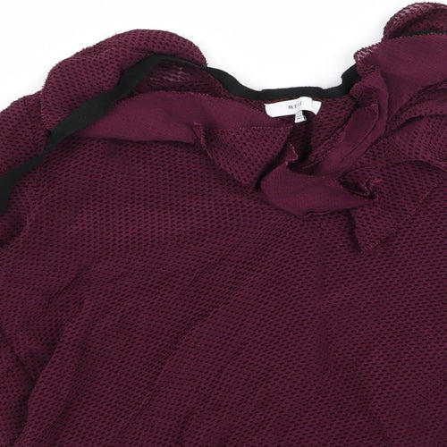 riess Womens Red   Basic Blouse Size 4
