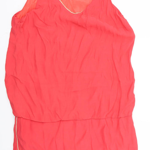 promoo Womens Red   Bodysuit One-Piece Size 12