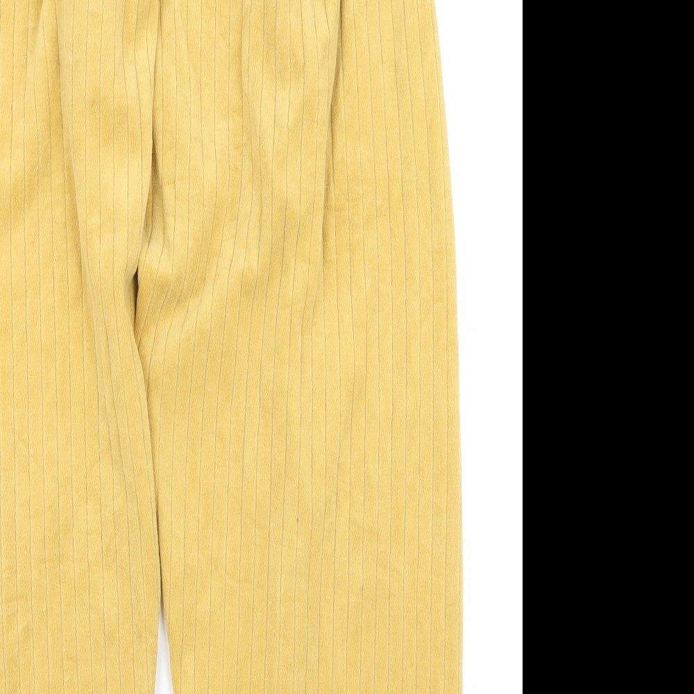 Preworn Womens Yellow   Trousers  Size 26 L22 in